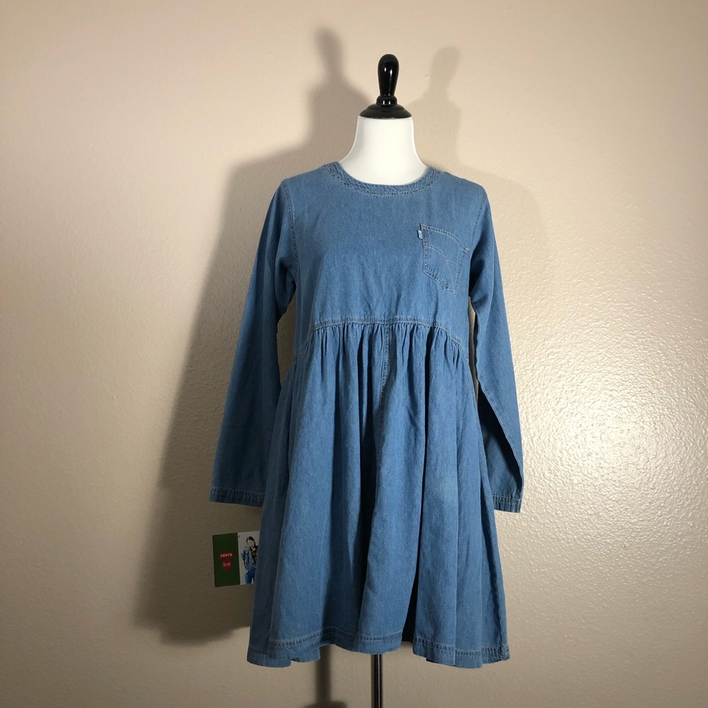 Rare 90's Vintage Levi Denim Dress